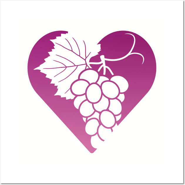 I love grapes Wall Art by Florin Tenica